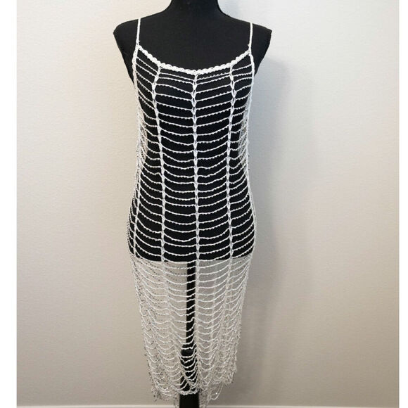 Sports Illustrated Swim Sparkle Cover Up Dress XS\S - Picture 1 of 6